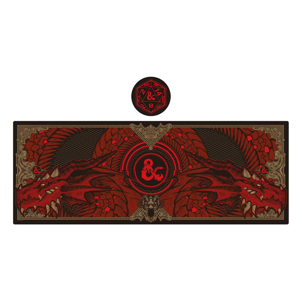 Dungeons & Dragons Desk Pad & Coaster Set Graphic Fanattik