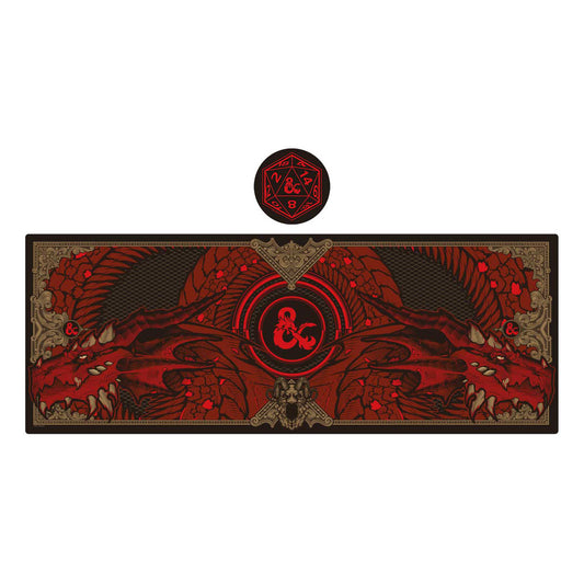 Dungeons & Dragons Desk Pad & Coaster Set Graphic Fanattik