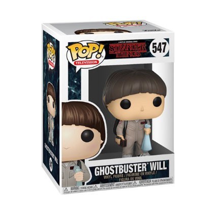 POP figure Stranger Things Ghostbuster Will 547