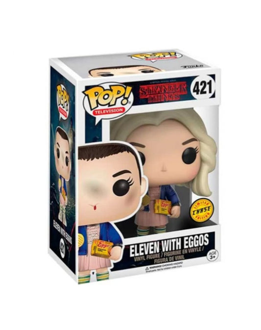 Pop Figure Stranger Things Eleven With Eggos Funko - Chase 421