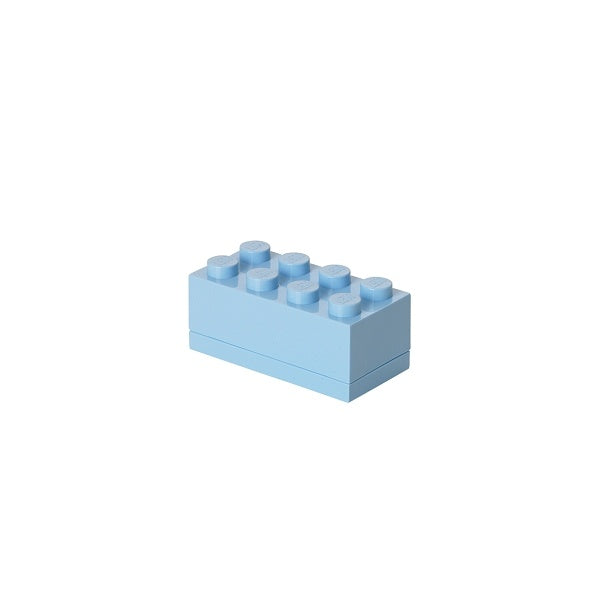 LEGO MINI BOX 8 LIGHT BLUE GADGET CONTAINER