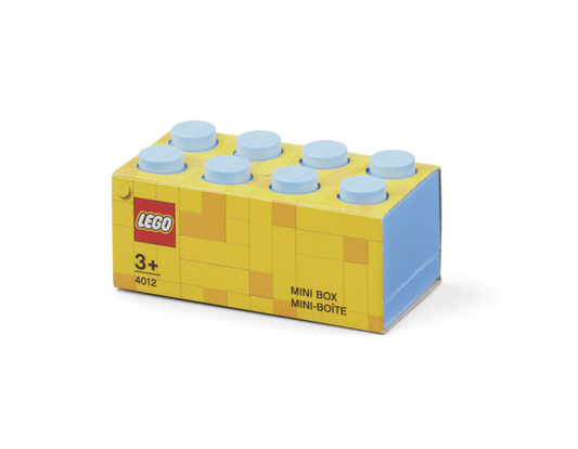 LEGO MINI BOX 8 LIGHT BLUE GADGET CONTAINER