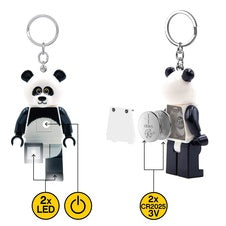 Lego Minifigures Light-up Keychain Panda Guy 8 Cm Joy Toy (en)