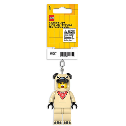 Lego Minifigures Light-up Pug Keychain 8 Cm Joy Toy (en)
