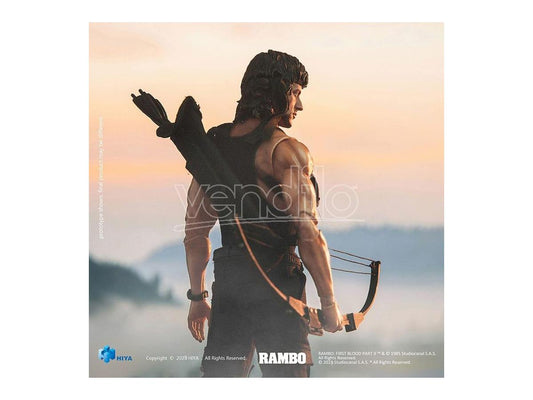 First Blood II Exquisite Super Series Actionfigure 1/12 First Blood II John Rambo 16 Cm Hiya Toys