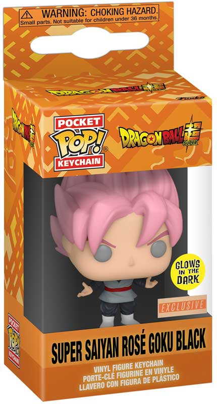 Pocket POP Keychain Dragon Ball Super - Super Saiyan Rose Goku Black