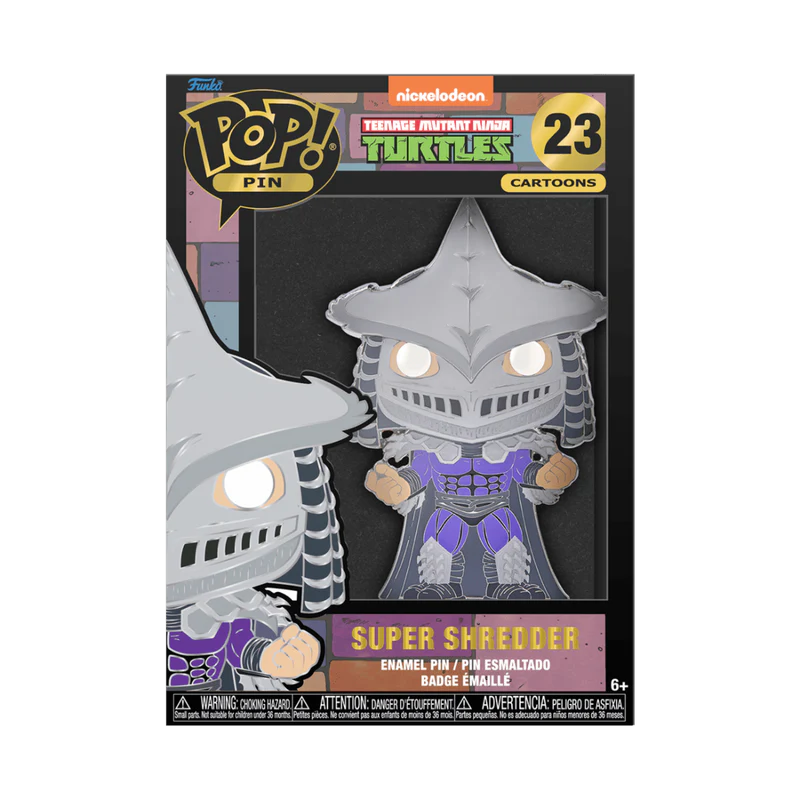TMNT - Pop Large Enamel Pin N° 23 - Super Shredder