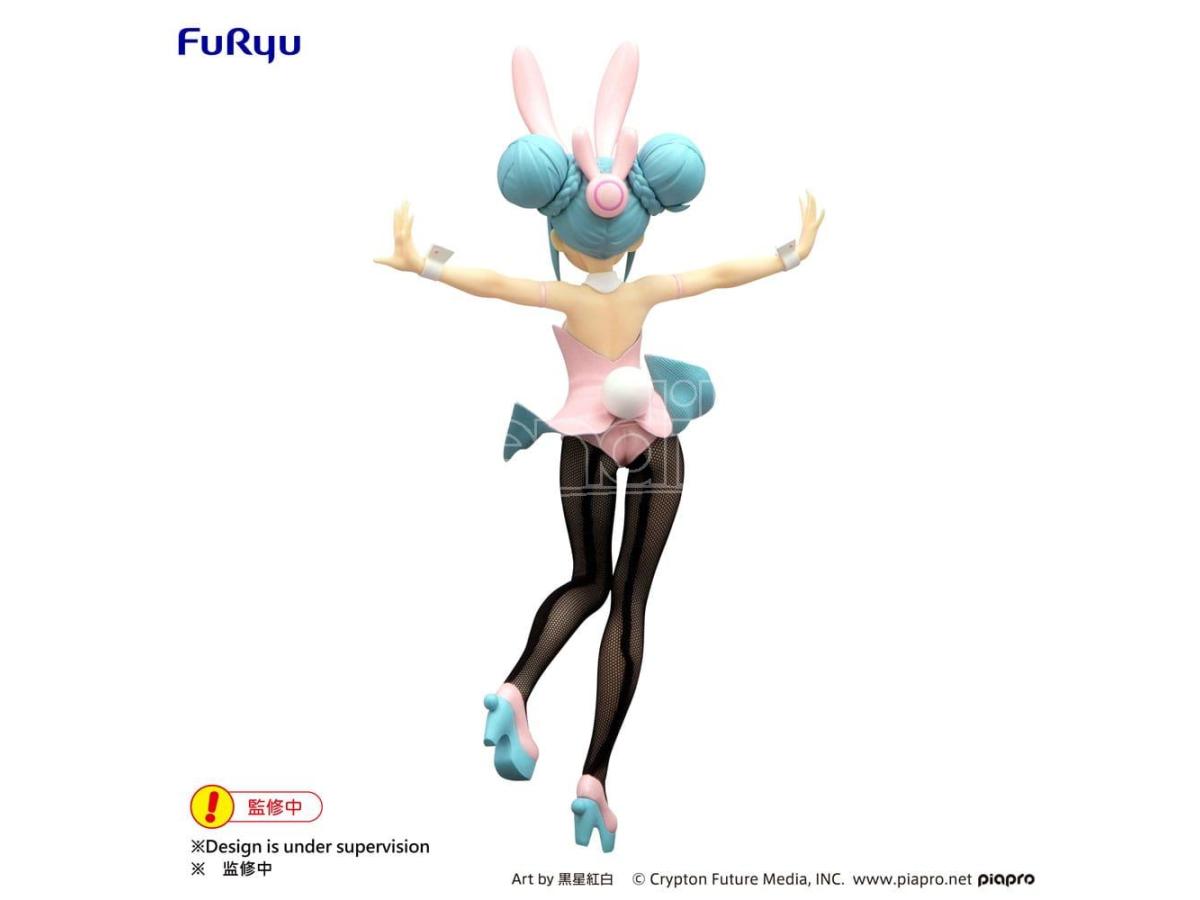 Hatsune Miku Bicute Bunnies Hatsune Miku Wink Pearl Pink figure 30cm