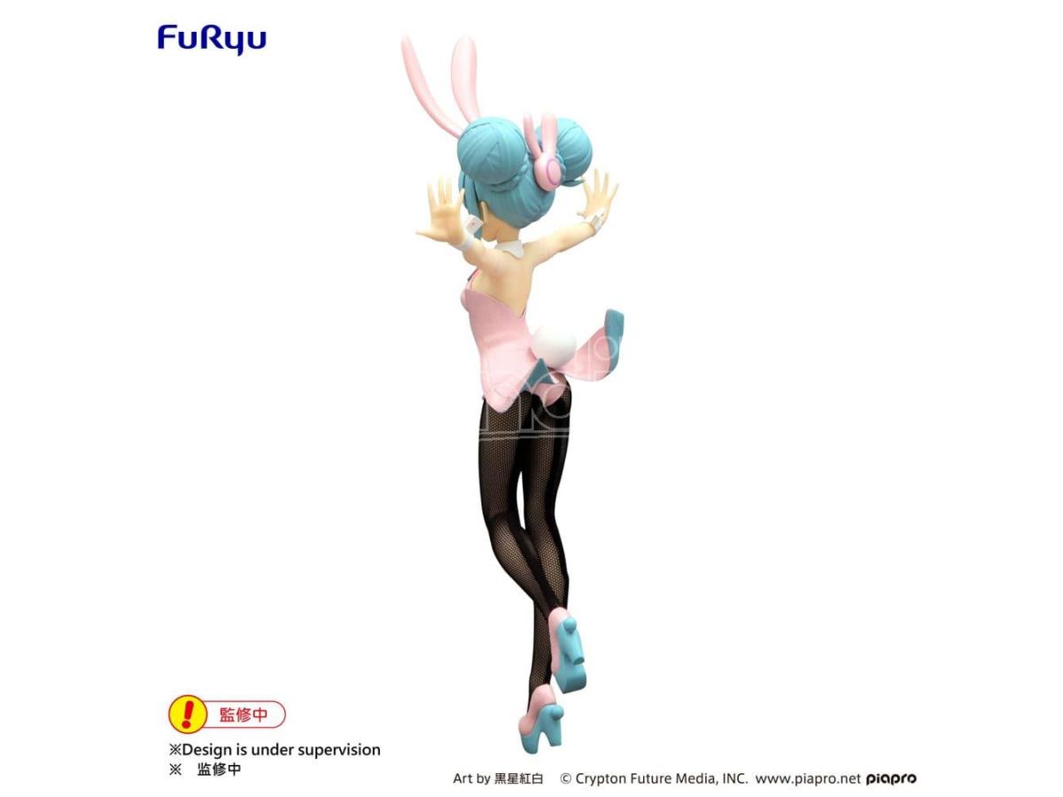 Hatsune Miku Bicute Bunnies Hatsune Miku Wink Pearl Pink figure 30cm