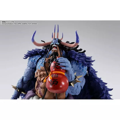 One Piece Sh. Figuarts Action Figure Kaido King Of The Beasts (man-beast Form) 25 Cm Bandai Tamashii Nations