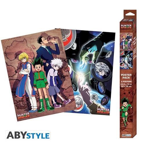 Hunter X Hunter Gruppi Set 2 Chibi Poster 52x38Cm Abystyle