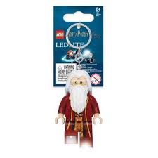 LEGO Harry Potter Dumbledore Minifigure Key Light 8cm