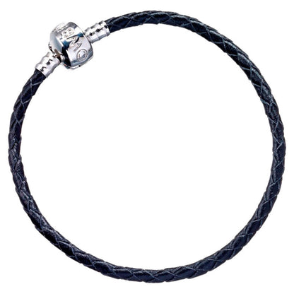 Harry Potter black leather charm bracelet I