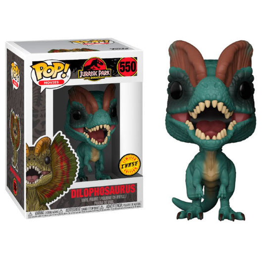 POP figure Jurassic Park Dilophosaurus Chase 550