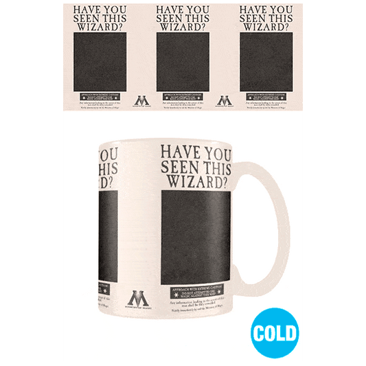Harry Potter Wanted Sirius Black heat change mug
