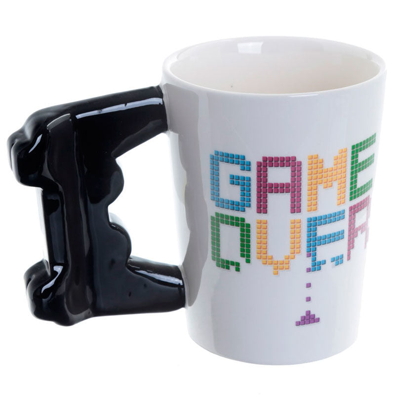 Game Over Controller shaped handle mug