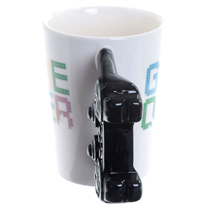 Game Over Controller shaped handle mug