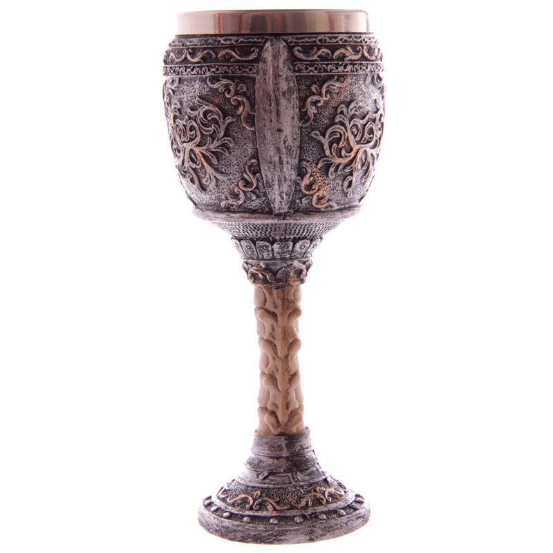 Skull Warrior Gothic goblet