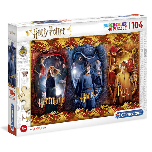 Harry Potter Harry, Ron and Hermione puzzle 104pzs