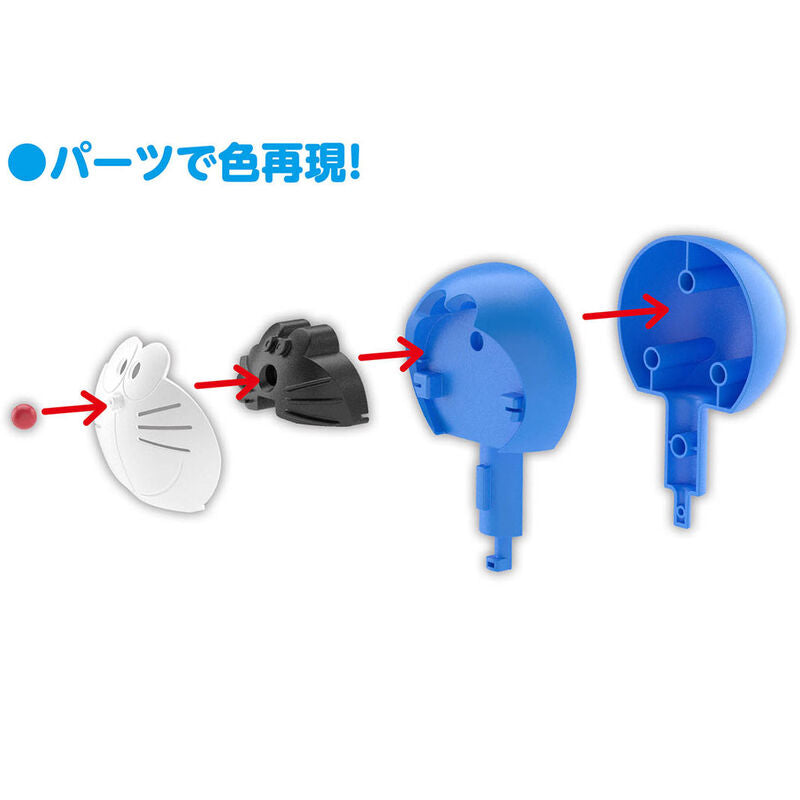 Doraemon Model Kit figure 8cm