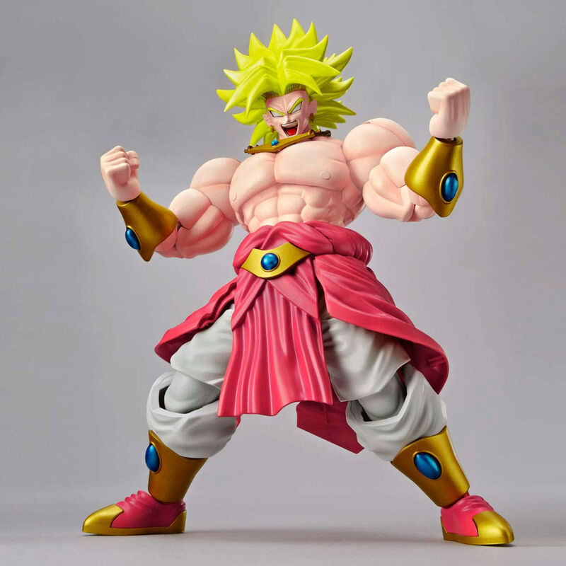 Dragon Ball Z Rise Standard Super Saiyan Broly New Version Model Kit 20cm