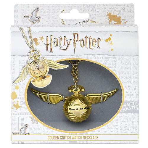 Harry Potter Golden Snitch watch necklace