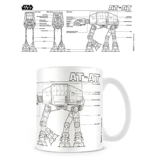Star Wars AT-AT Sketch mug
