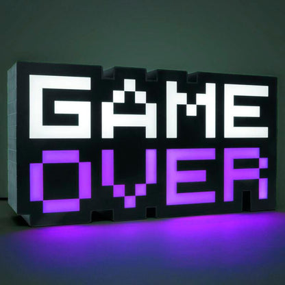 Game Over 8-BIT lamp