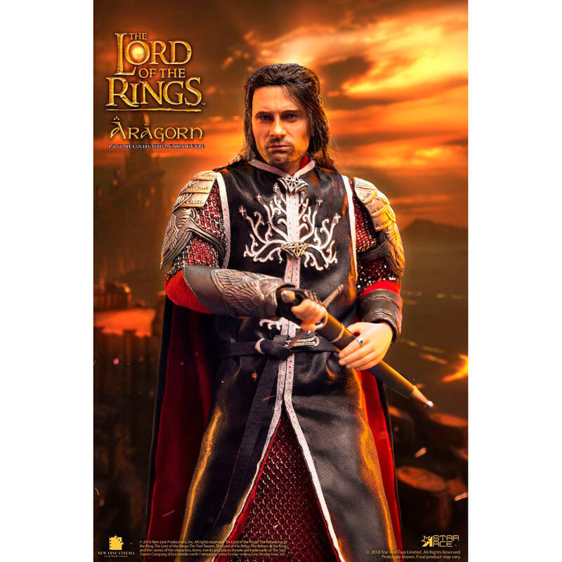 The Lord of the Rings Aragorn Real Master figure 23cm