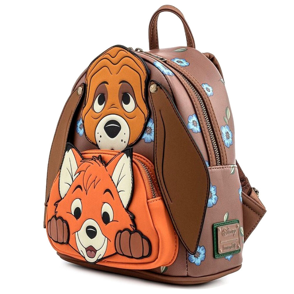 Loungefly Disney Fox and Hound Copper Todd backpack 26cm