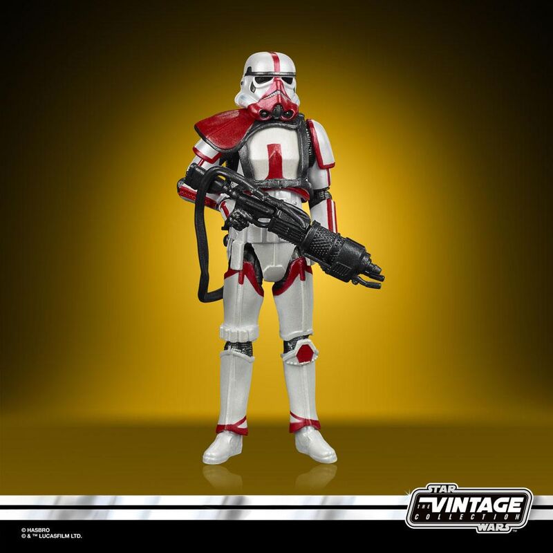 Star Wars Carbonized Collection Incinerator Trooper figure 10cm vintage