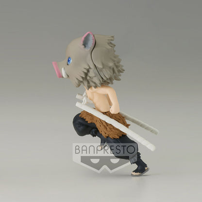 Demon Slayer Kimetsu No Yaiba Inosuke Hashibira Q posket petit figure 7cm