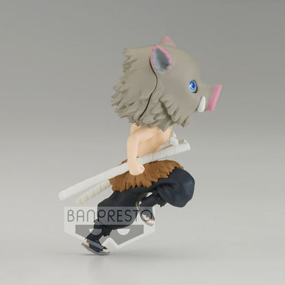 Demon Slayer Kimetsu No Yaiba Inosuke Hashibira Q posket petit figure 7cm