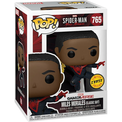 POP figure Spiderman Miles Morales Classic Suit Chase 765