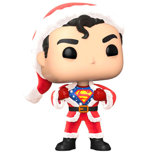 Set figure POP & Tee Back DC Comics Superman Exclusive Flocked I