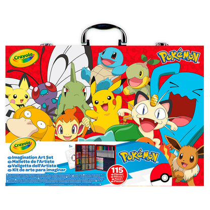 Crayola Pokemon Artist briefcase