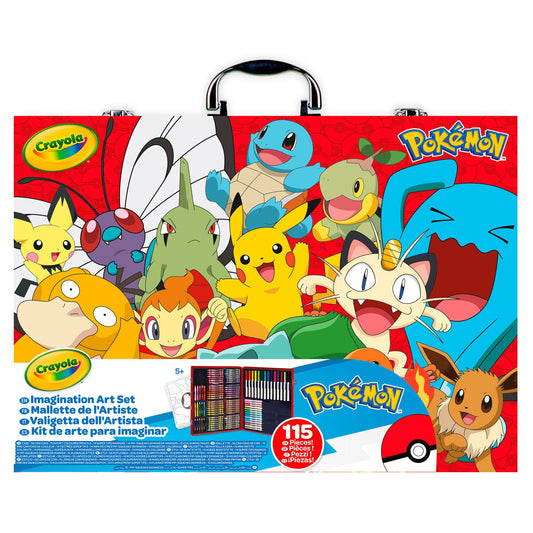 Crayola Pokemon Artist briefcase