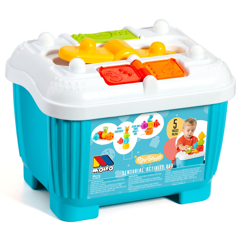 Activity box blue 5pcs