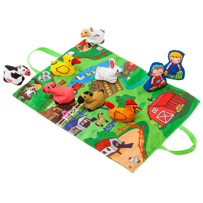 Tapestry farm animals