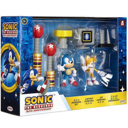 Sonic The Hedgehog Diorama set