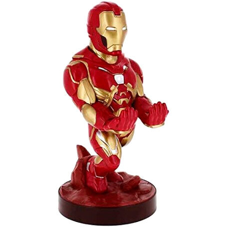 Marvel Iron Man clamping figure bracket Cable guy 21cm