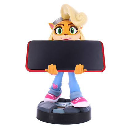 Crash Bandicoot Coco figure clamping bracket Cable guy 21cm