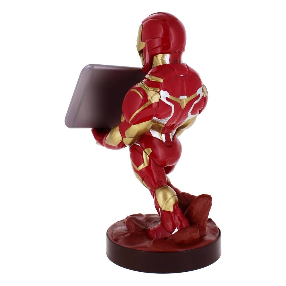 Marvel Iron Man clamping figure bracket Cable guy 21cm