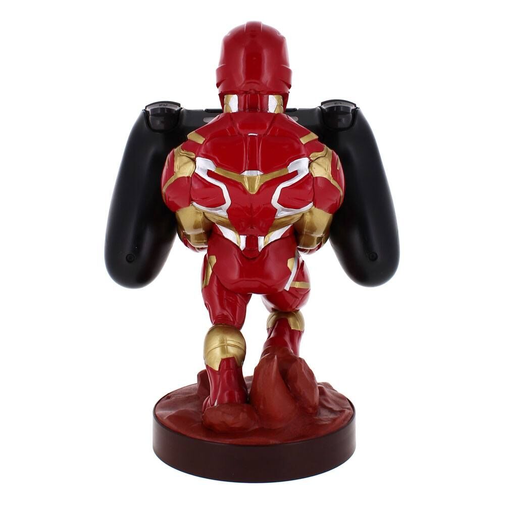 Marvel Iron Man clamping figure bracket Cable guy 21cm