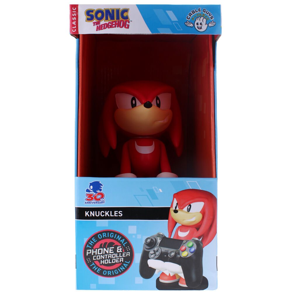 Sonic Knuckles figure clamping bracket Cable guy 21cm