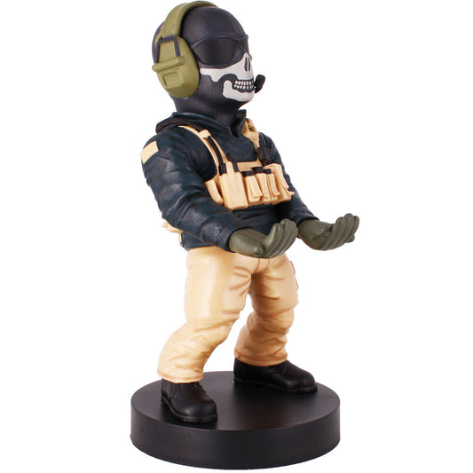 Call of Duty Lt. Simon Ghost figure clamping bracket Cable guy 21cm