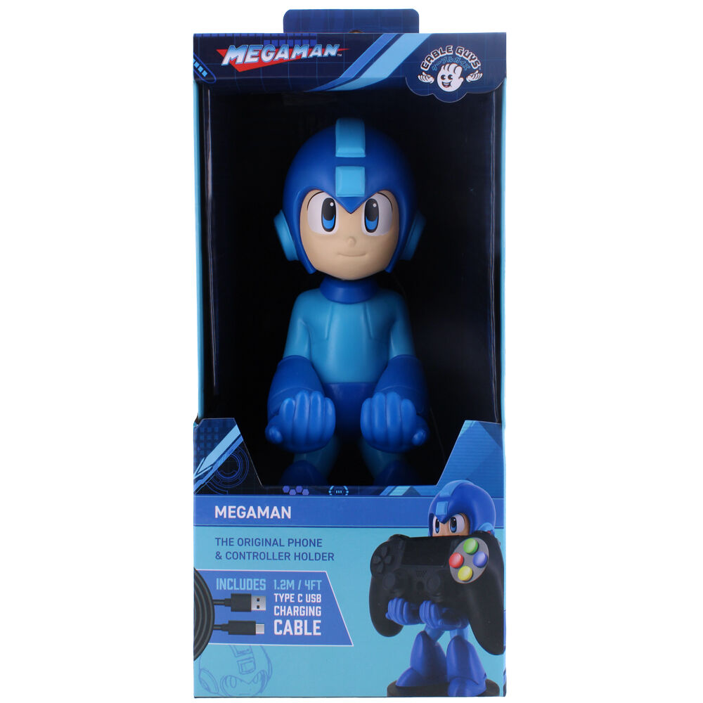 Mega Man figure clamping bracket Cable guy 21cm