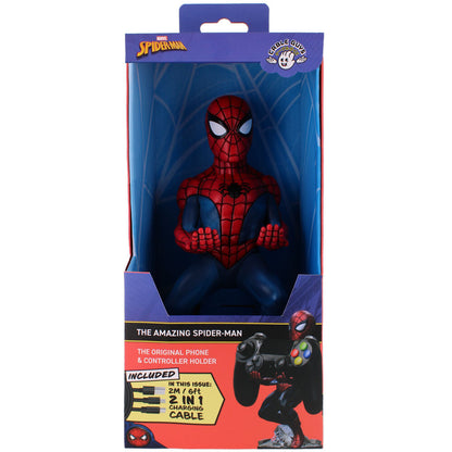Marvel Spiderman figure clamping bracket Cable guy 21cm