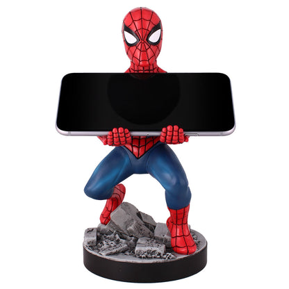 Marvel Spiderman figure clamping bracket Cable guy 21cm