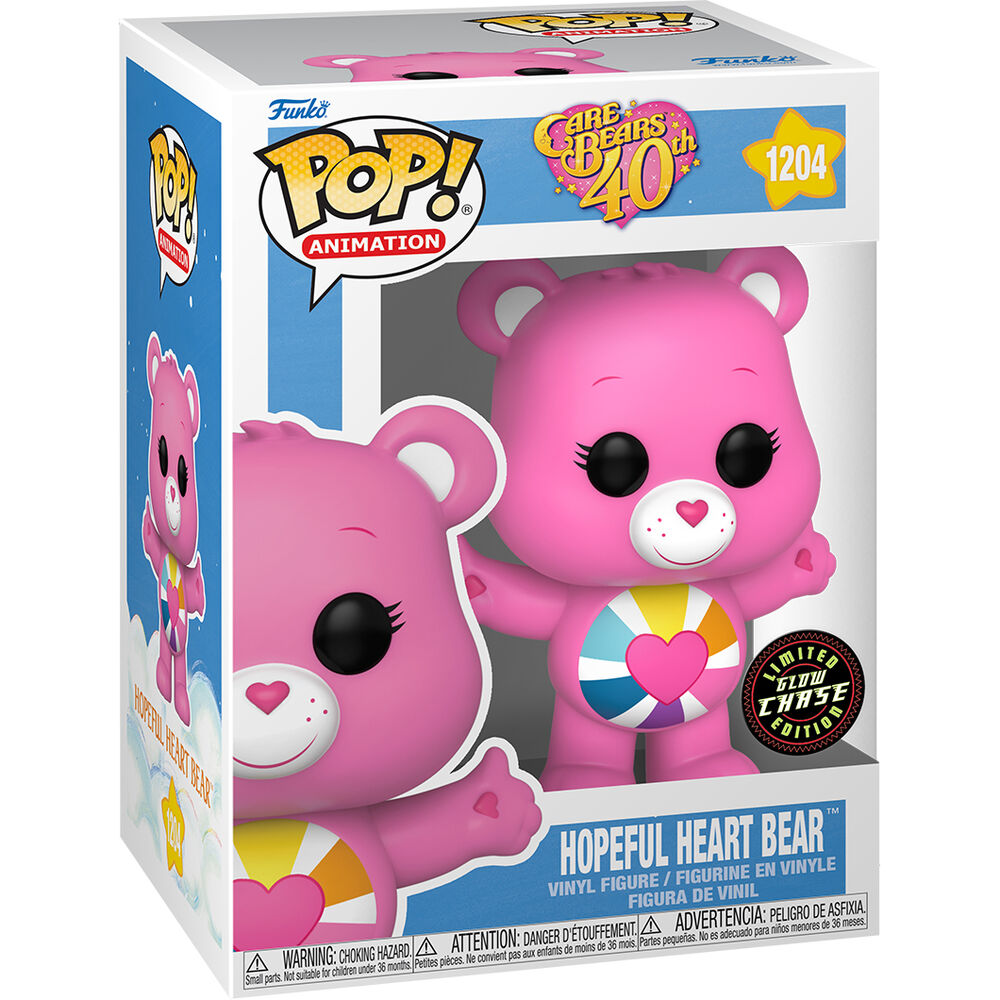 POP figure Care Bears 40th Anniversary Hopeful Heart Bear Chase 1204